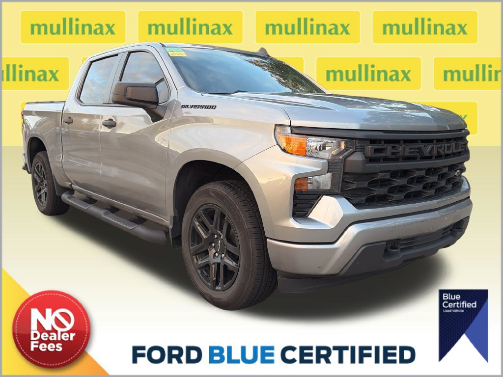 Used 2024 Chevrolet Silverado 1500 Custom w/ Turbomax Blackout Package RWD 360° Tour