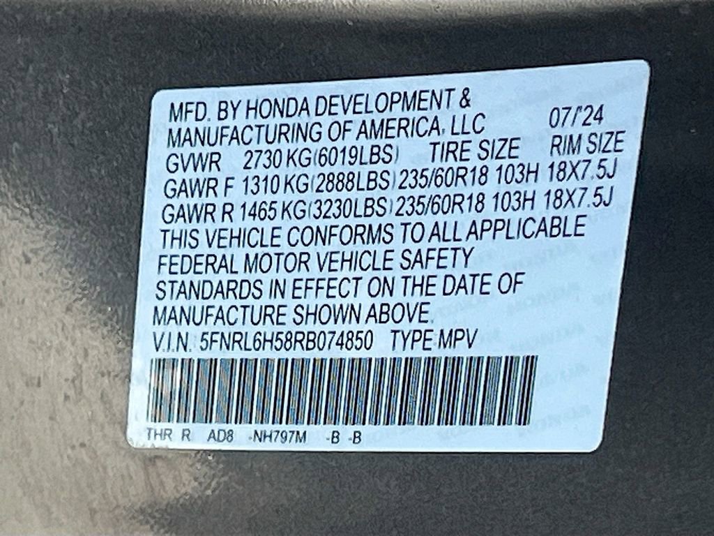 Used 2024 Honda Odyssey EX image 32