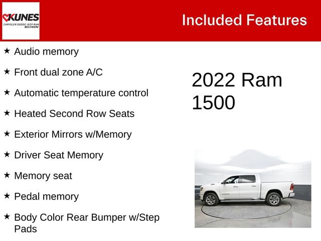 Used 2022 RAM 1500 Limited w/ Body Color Bumper Group image 4