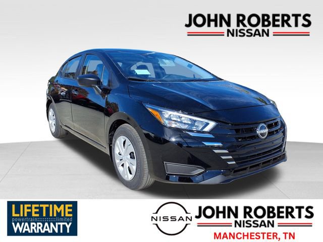 New 2025 Nissan Versa S w/ Trunk Package