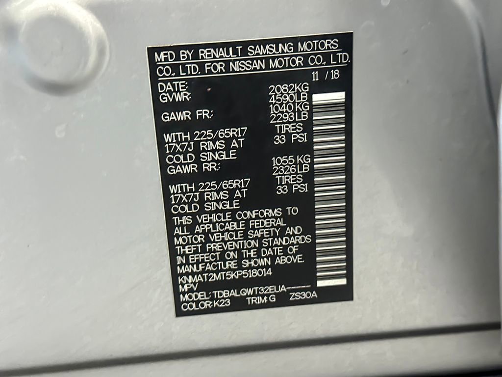Used 2019 Nissan Rogue SV image 27
