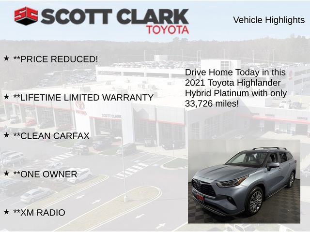 Used 2021 Toyota Highlander Platinum image 13
