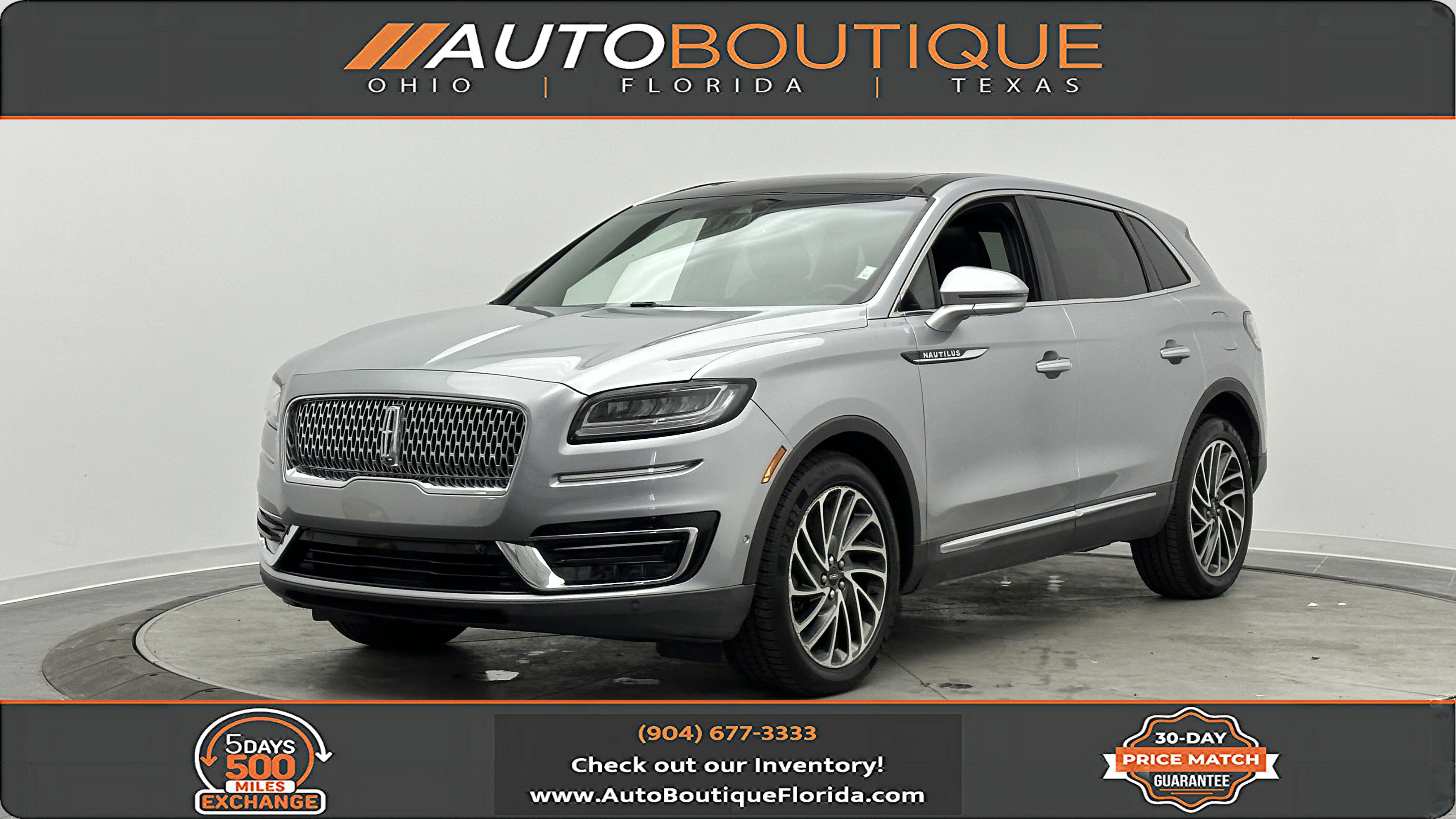 Used 2020 Lincoln Nautilus Reserve w/ Equipment Group 201A image 1