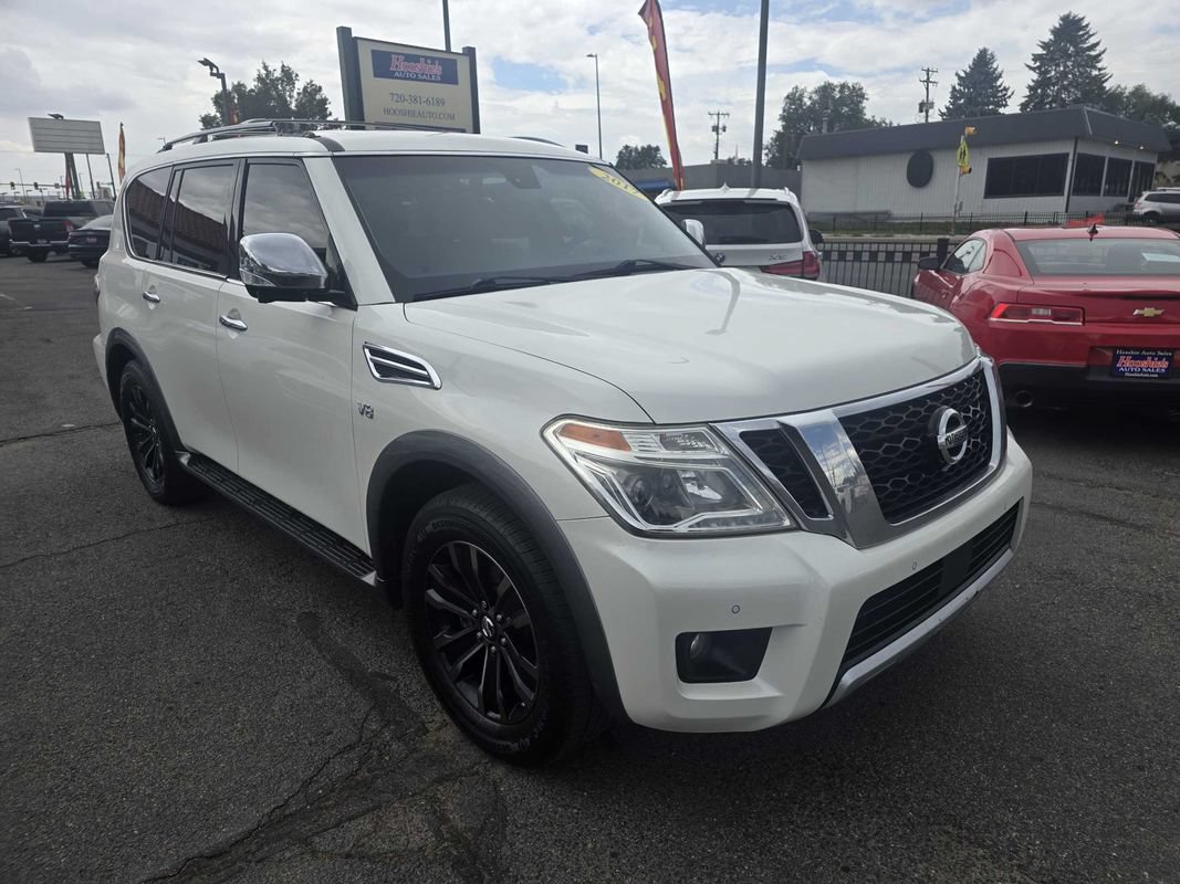 Used 2017 Nissan Armada Platinum w/ Captain Seat Package AWD/4WD image 5