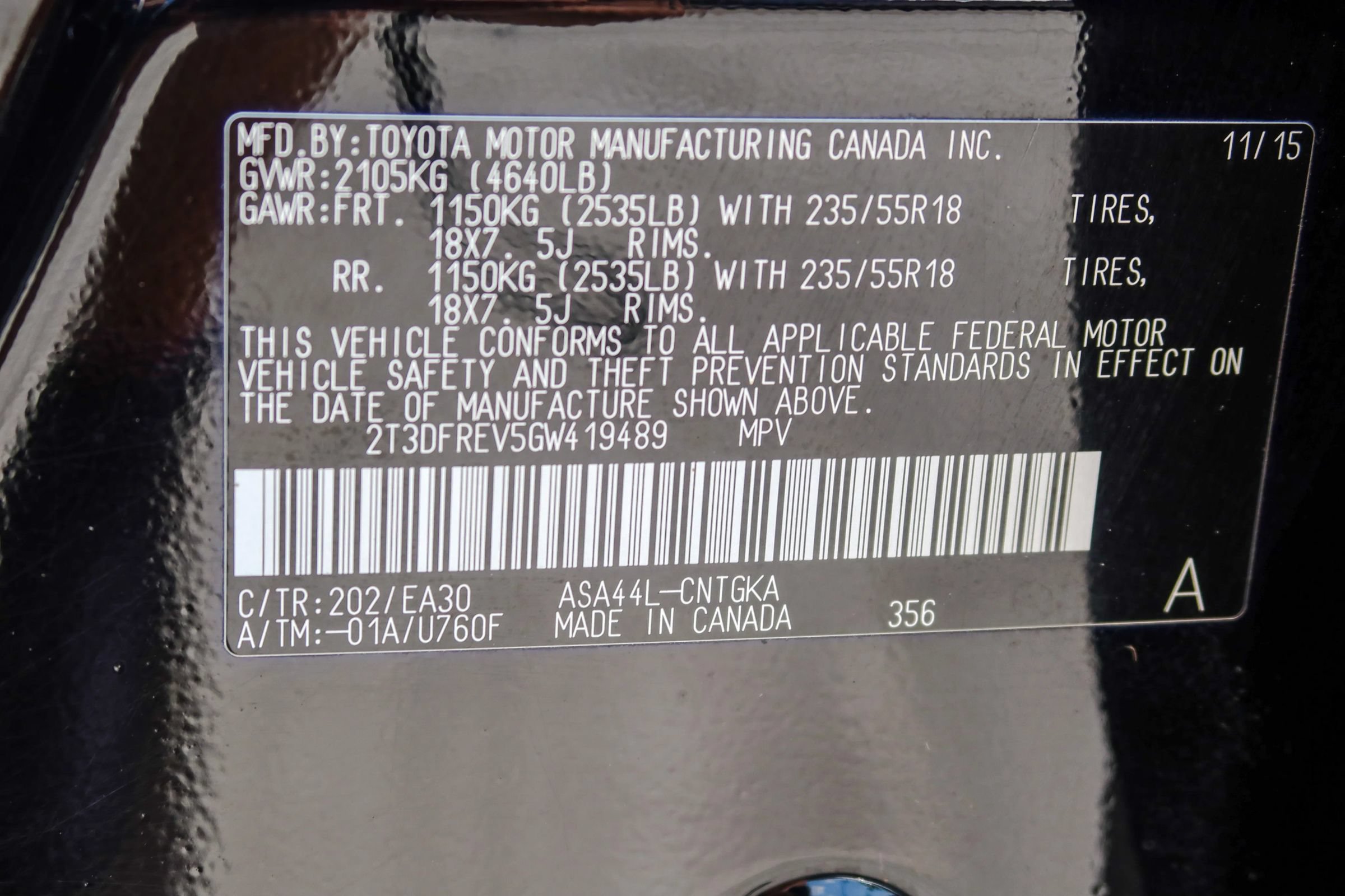 Used 2015 Toyota RAV4 Limited AWD/4WD image 8