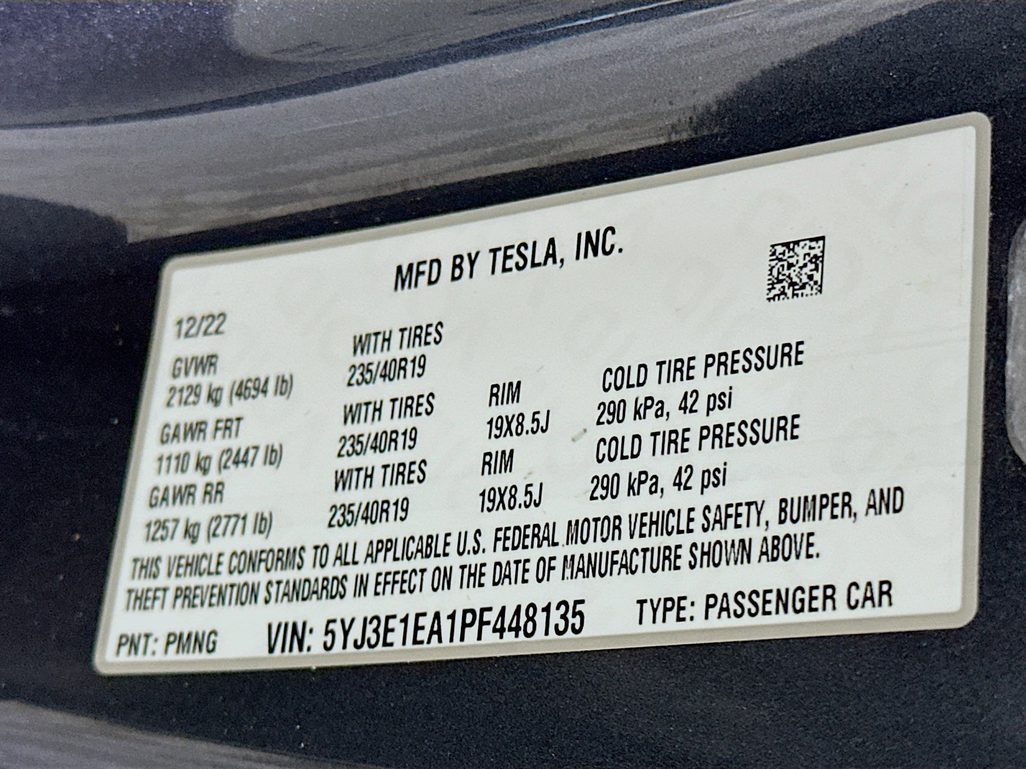 Used 2023 Tesla Model 3 Standard Range image 12