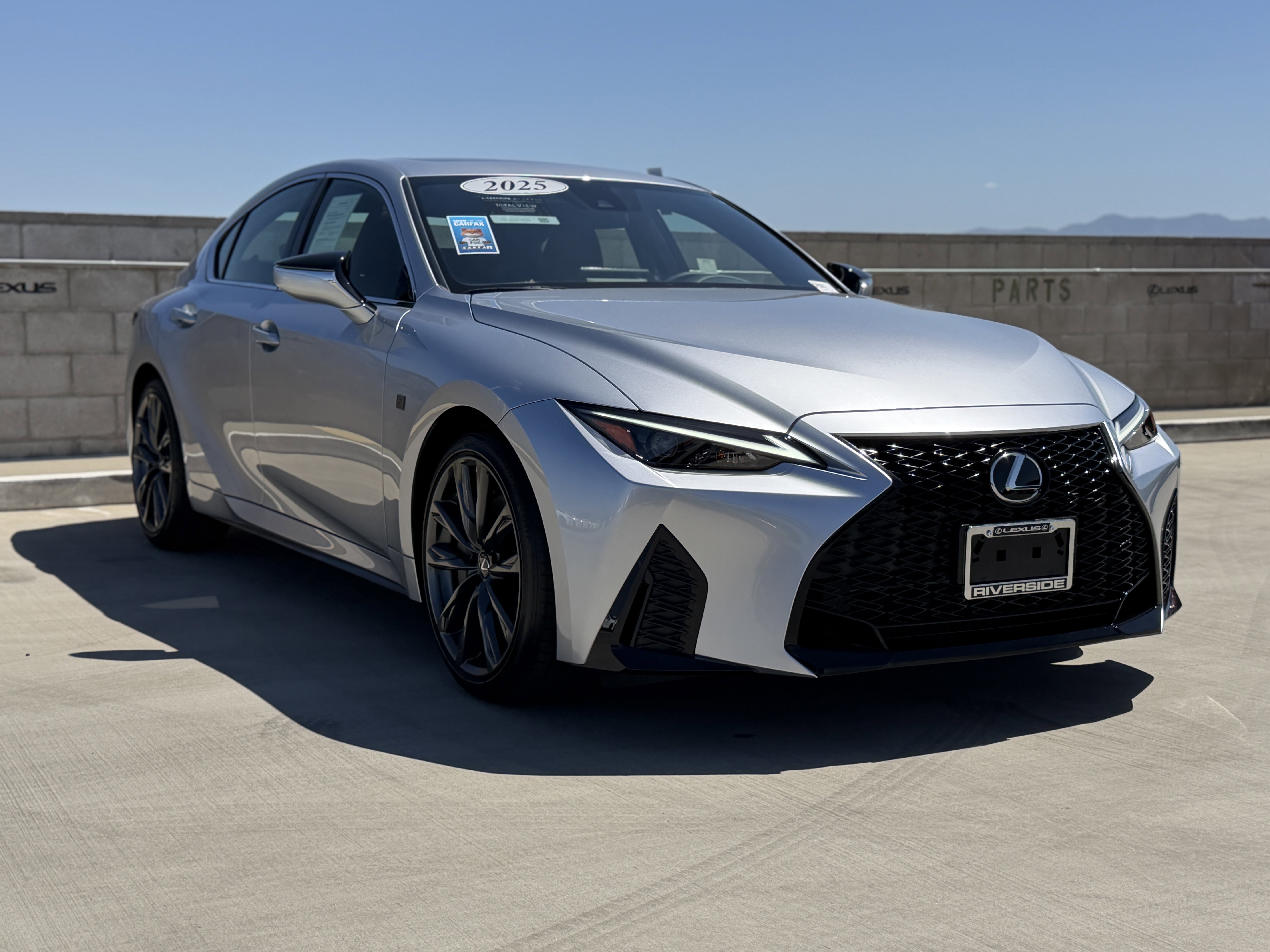 Used 2025 Lexus IS 350 F Sport w/ Accessory Package RWD image 2