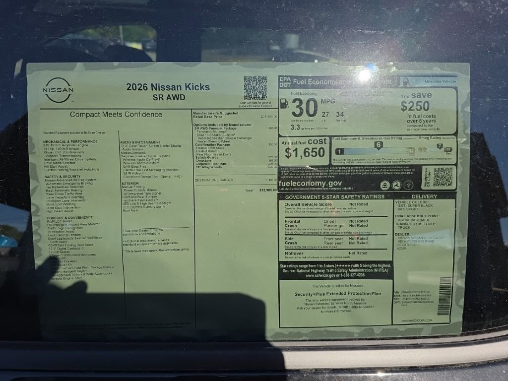 New 2026 Nissan Kicks SR w/ SR Premium Package image 11