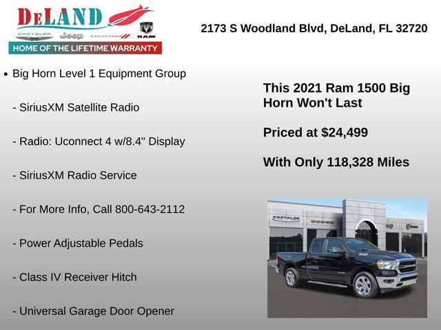 Used 2021 RAM 1500 Big Horn image 19