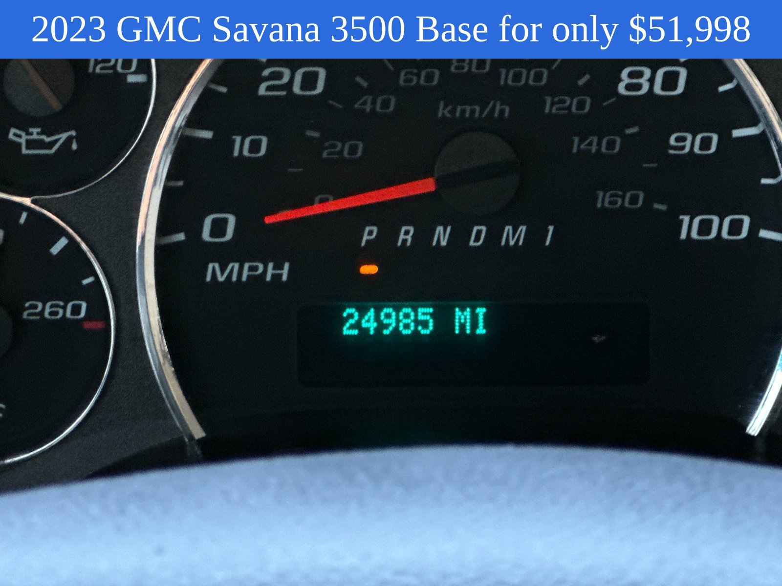 Used 2023 GMC Savana 3500 w/ Power Convenience Package RWD image 23