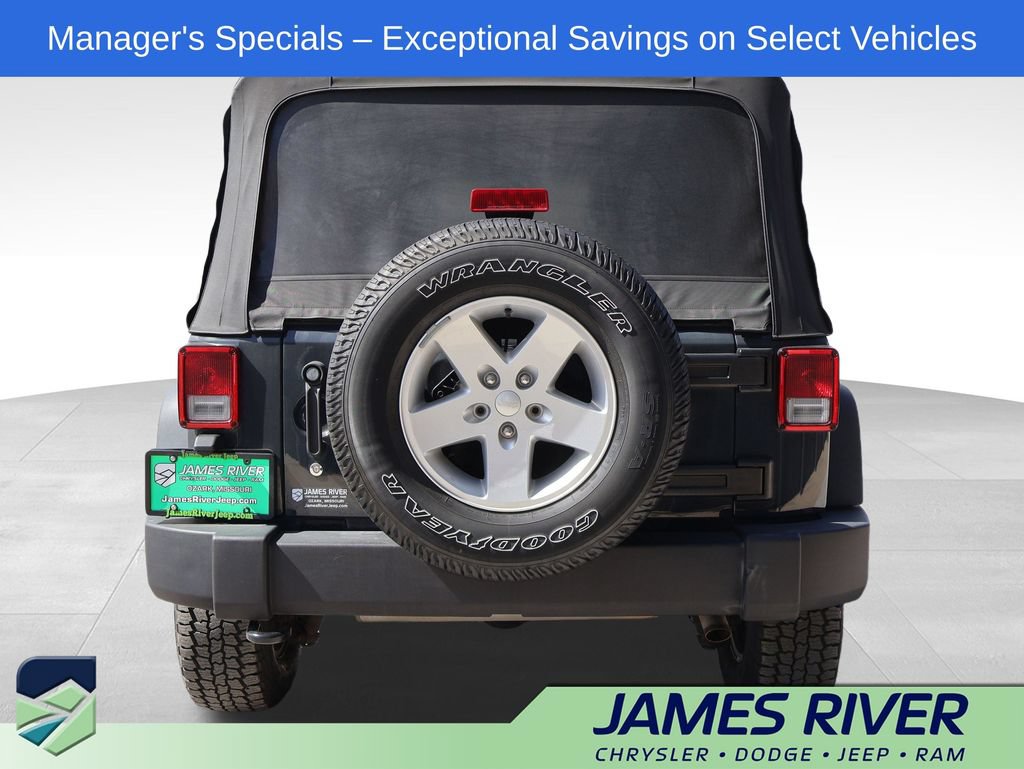 Used 2017 Jeep Wrangler Unlimited Sport w/ Quick Order Package 24S AWD/4WD image 4