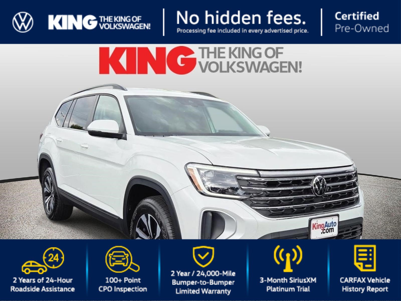 Certified 2026 Volkswagen Atlas SE