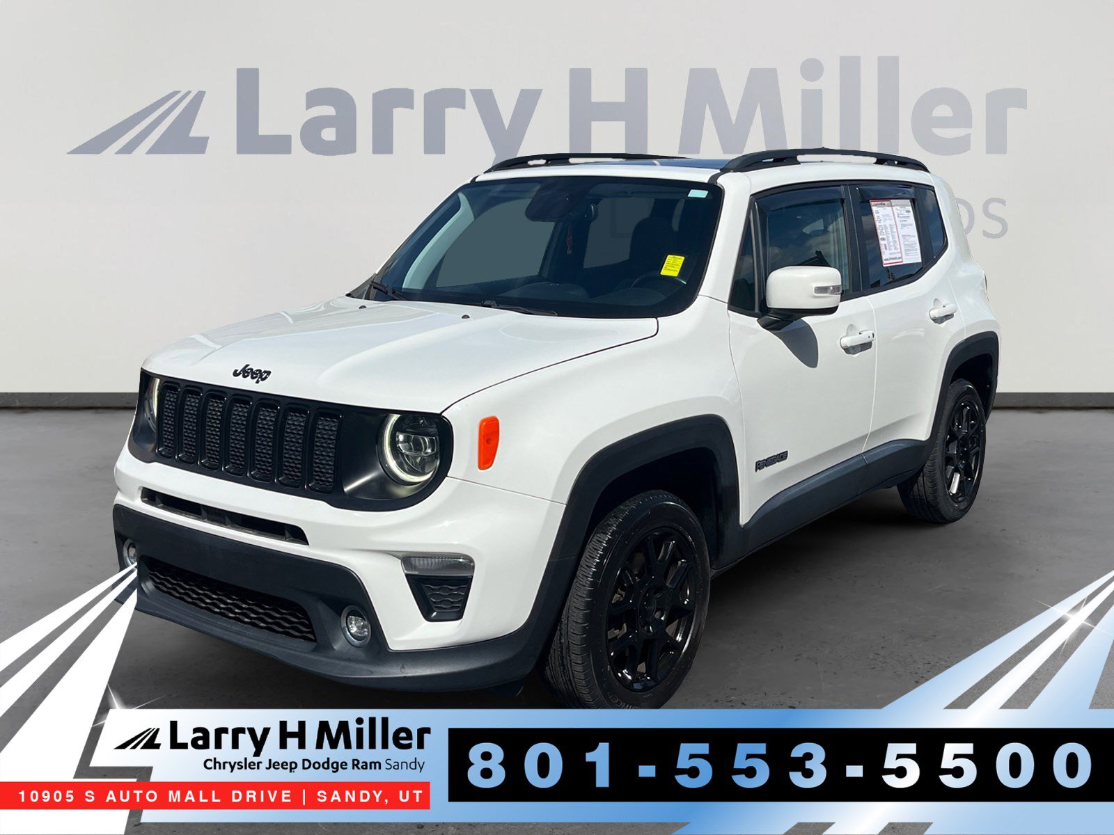 Used 2019 Jeep Renegade Altitude w/ UConnect 8.4 Nav Group AWD/4WD image 1