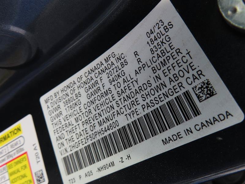 Used 2023 Honda Civic Sport image 31