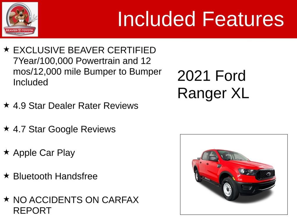 Used 2021 Ford Ranger XL w/ Trailer Tow Package image 4