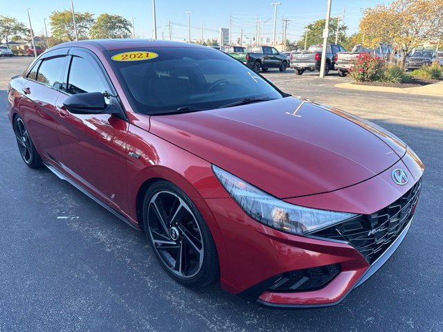 Used 2021 Hyundai Elantra N Line FWD image 3