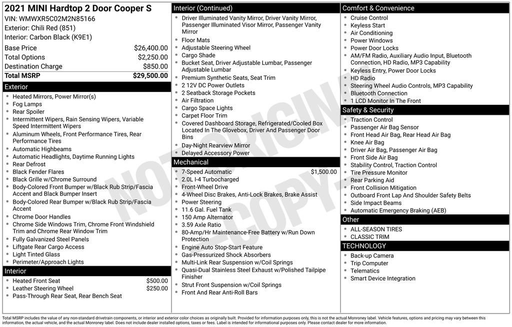 Used 2021 MINI Cooper S image 26