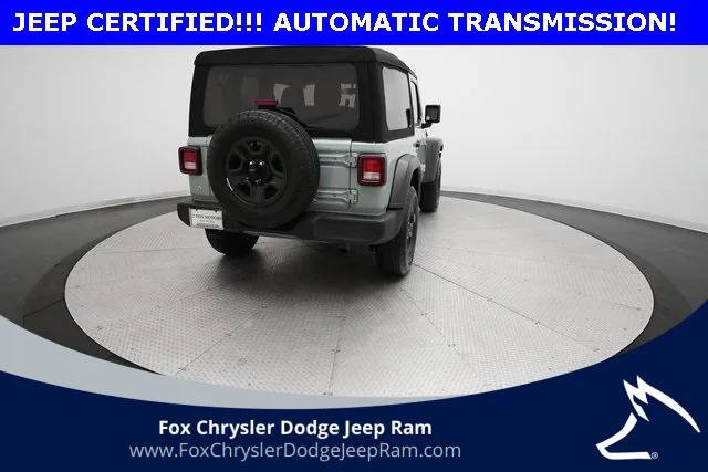 Certified 2024 Jeep Wrangler Sport image 34