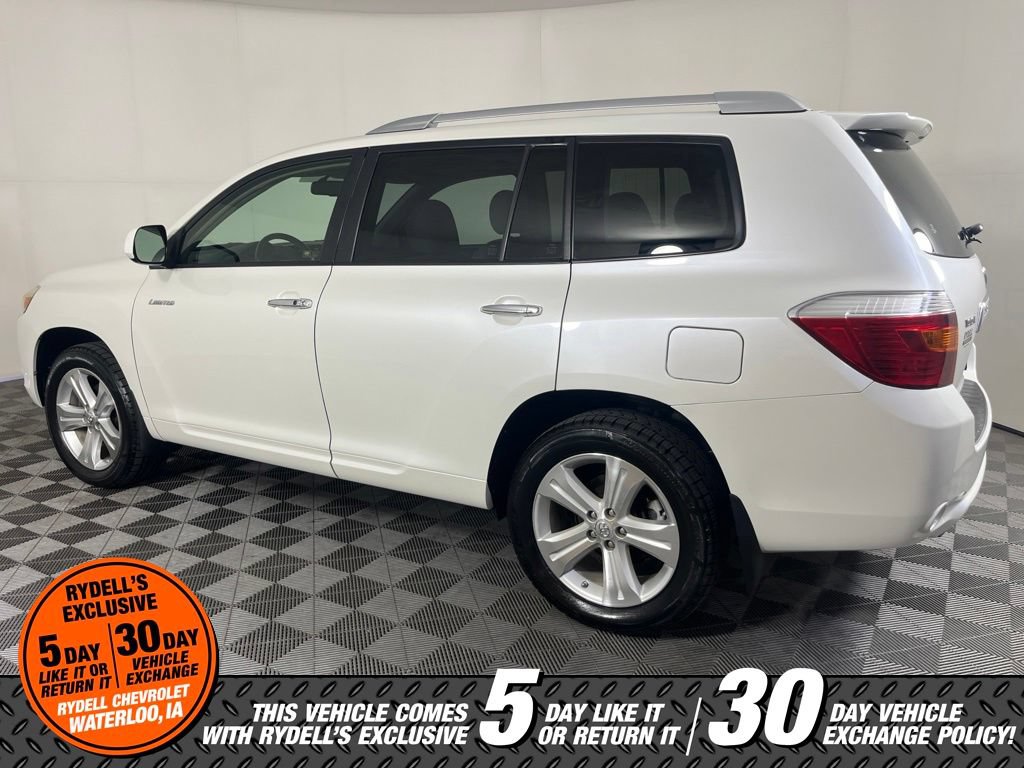 Used 2009 Toyota Highlander Limited w/ Extra Value Pkg 7 AWD/4WD image 8