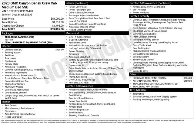 Used 2023 GMC Canyon Denali image 6