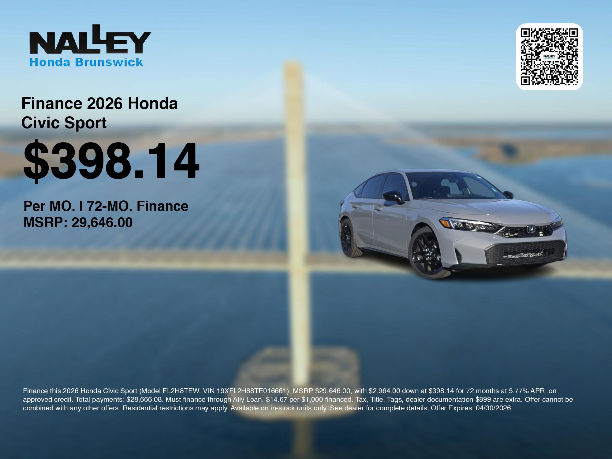 New 2026 Honda Civic Sport image 7