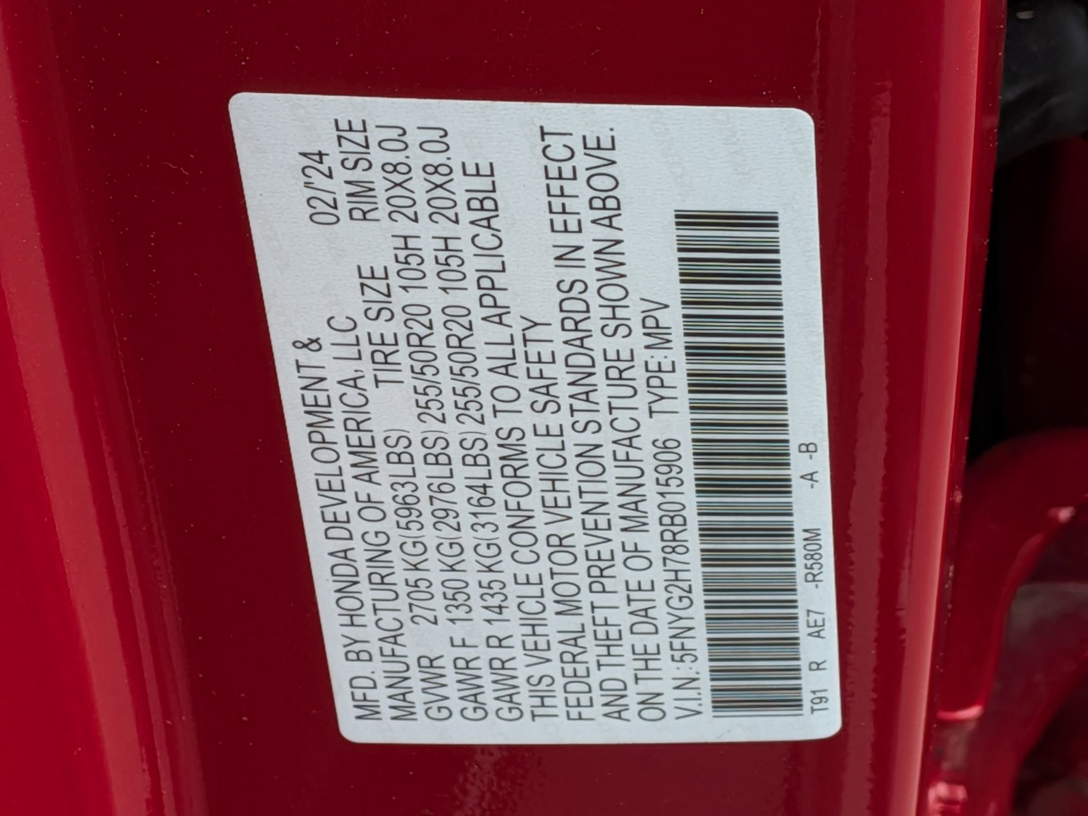 Used 2024 Honda Pilot Touring image 43