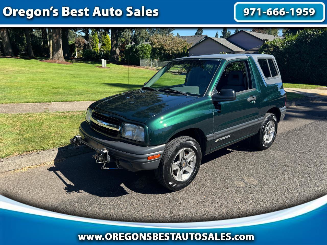 Used 2002 Chevrolet Tracker 4WD Convertible image 1