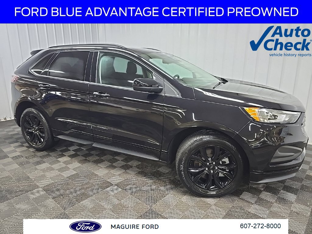 Certified 2022 Ford Edge SE w/ Black Appearance Package AWD/4WD image 1