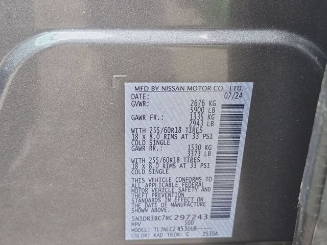 Used 2024 Nissan Pathfinder SV AWD/4WD image 33