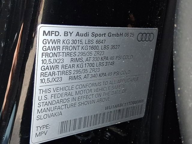 New 2026 Audi RS Q8 performance image 10