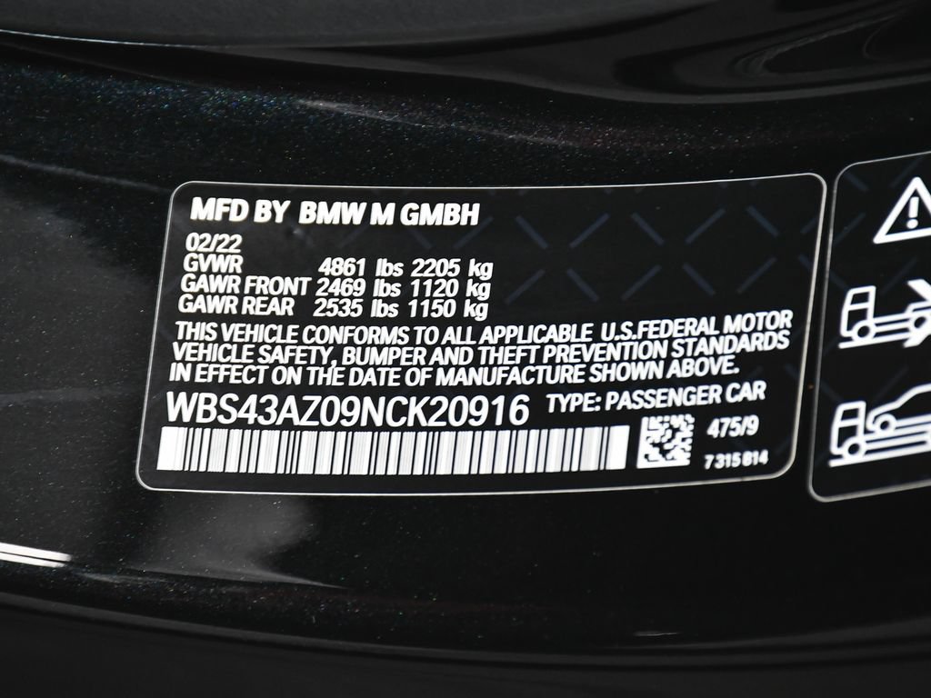 Used 2022 BMW M4 xDrive Competition w/ M Carbon Exterior Package AWD/4WD image 15