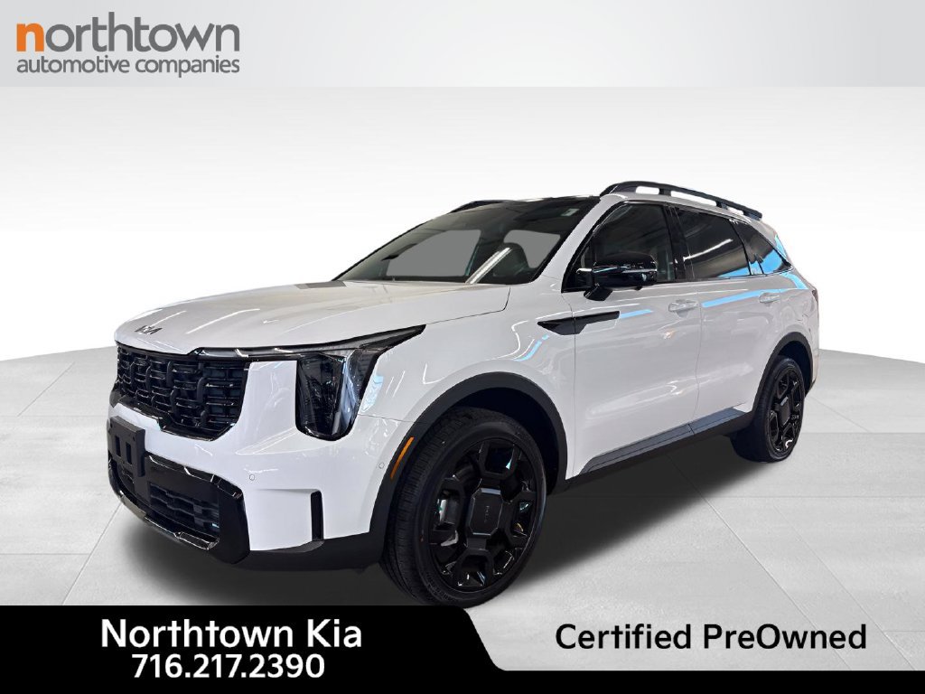Certified 2026 Kia Sorento SX Prestige w/ Olive Brown Leather Package