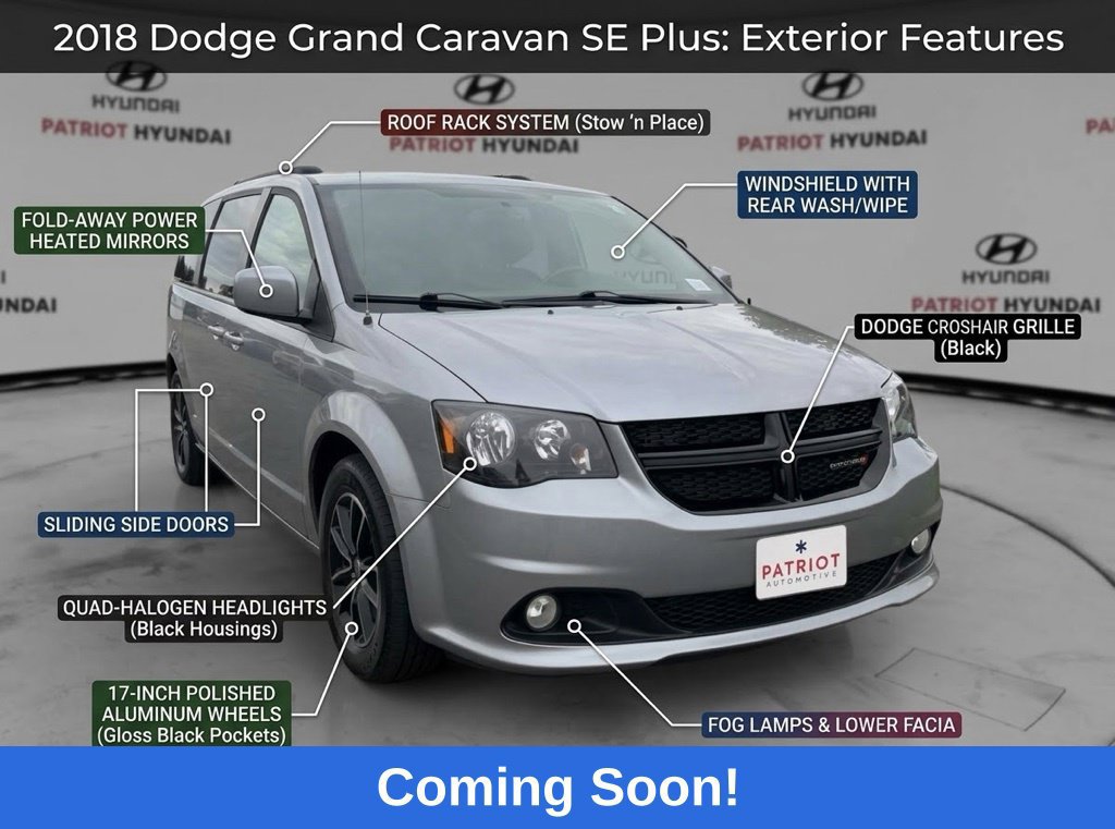 Used 2018 Dodge Grand Caravan SE