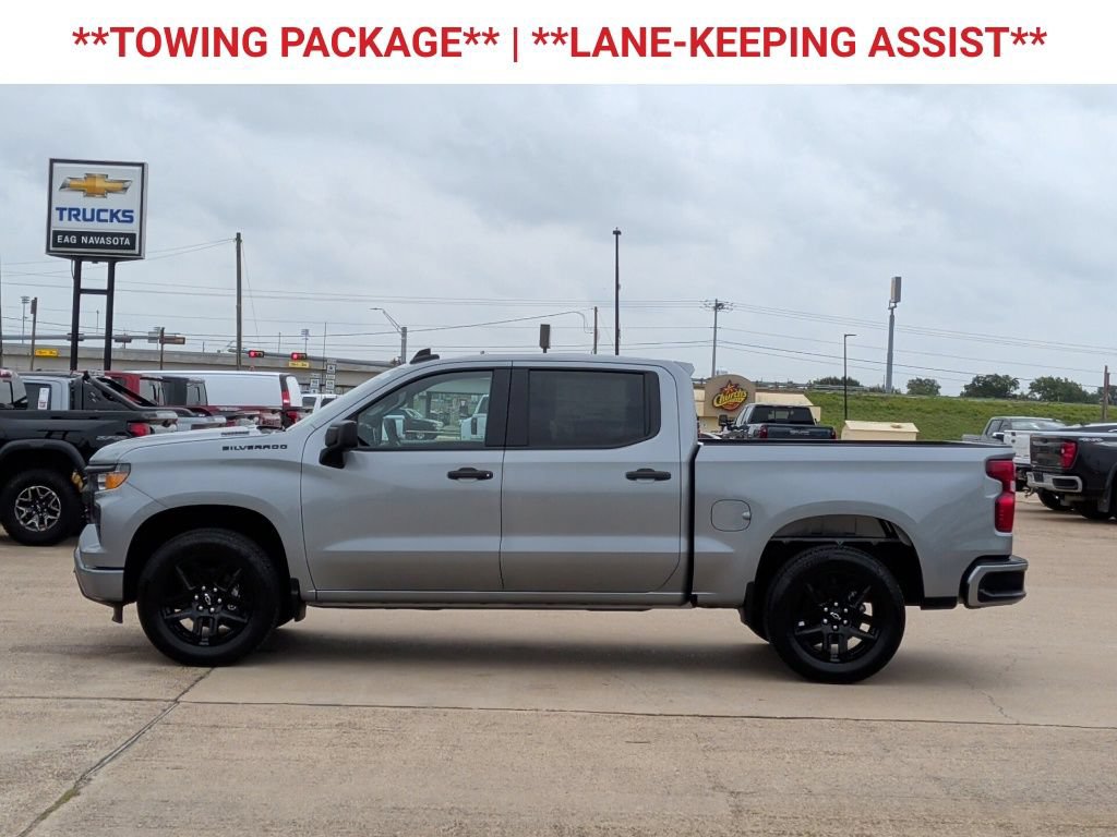 New 2026 Chevrolet Silverado 1500 Custom w/ LPO, Dark Essentials Package RWD image 5