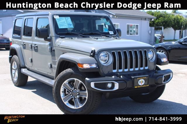 Used 2022 Jeep Wrangler Unlimited Sahara w/ Cold Weather Group AWD/4WD image 1