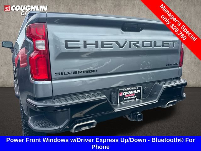 Used 2022 Chevrolet Silverado 1500 Custom Trail Boss w/ LPO, Dark Essentials Package AWD/4WD image 8