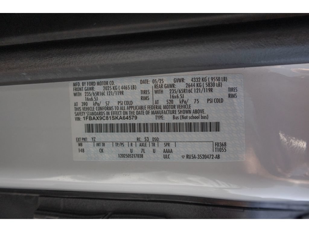 Used 2025 Ford Transit 350 XL AWD/4WD image 29