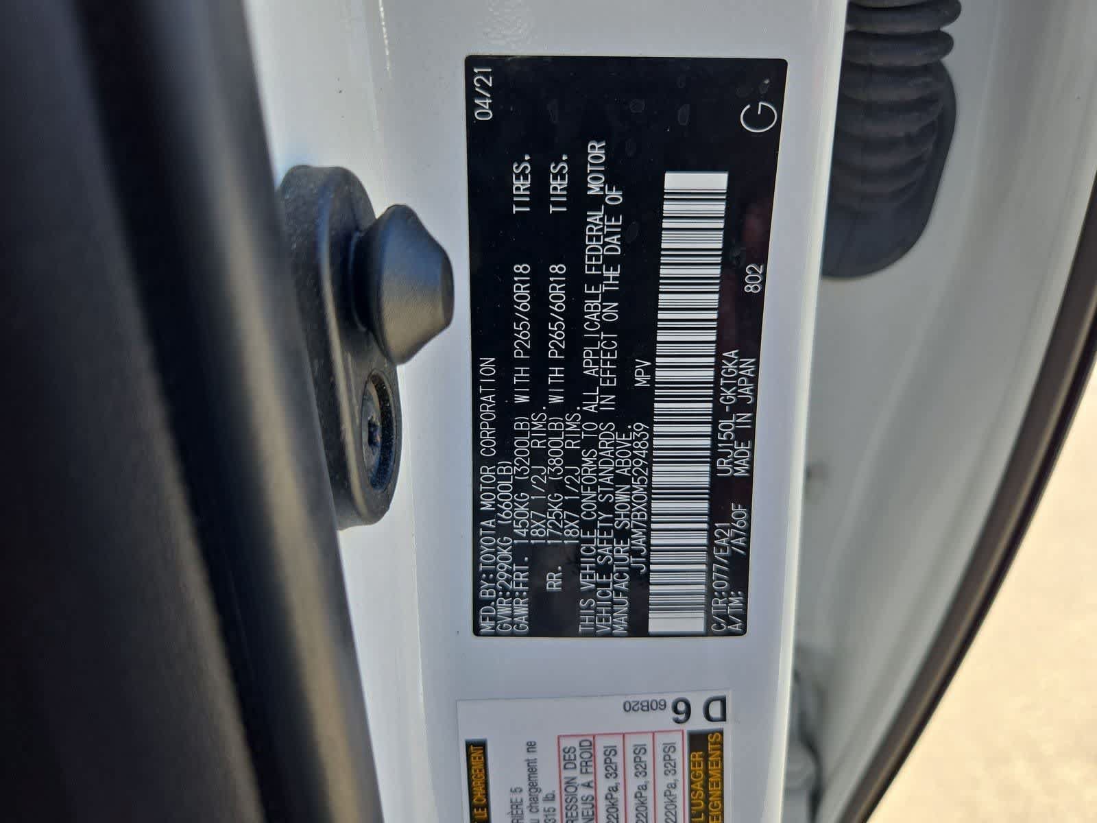 Used 2021 Lexus GX 460 Premium w/ Premium Package AWD/4WD image 36