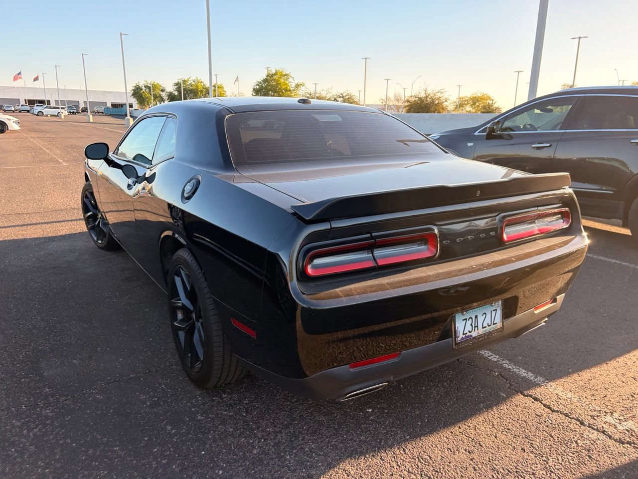 Used 2022 Dodge Challenger SXT w/ Blacktop Package RWD image 7