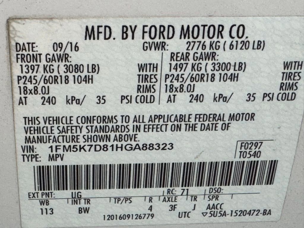 Used 2017 Ford Explorer XLT w/ Equipment Group 202A image 41