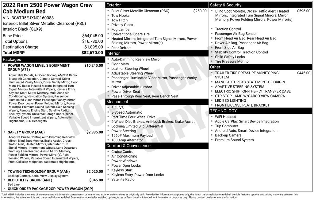 Used 2022 RAM 2500 Power Wagon image 34