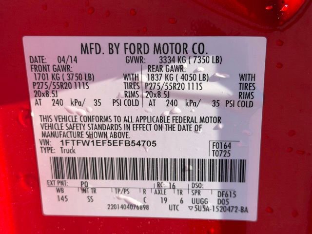 Used 2014 Ford F150 STX w/ Equipment Group 201A Mid image 22