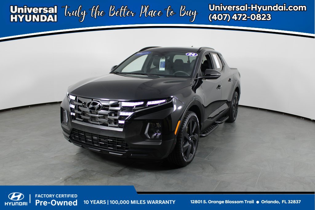 Certified 2024 Hyundai Santa Cruz Night