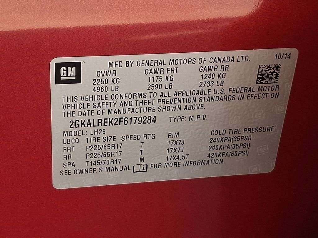 Used 2015 GMC Terrain SLE w/ Safety Package image 26