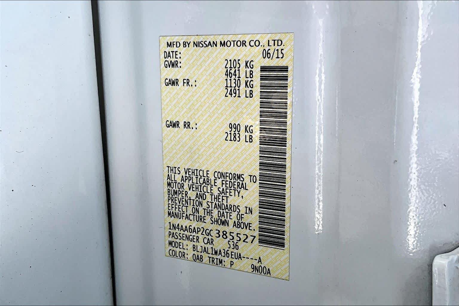 Used 2016 Nissan Maxima SR FWD image 34