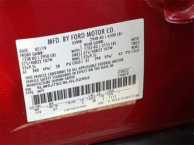 Used 2020 Lincoln Aviator Reserve w/ Equipment Group 202A image 27