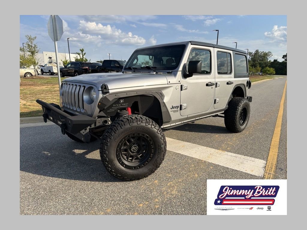 Used 2018 Jeep Wrangler Unlimited Sport S AWD/4WD image 1