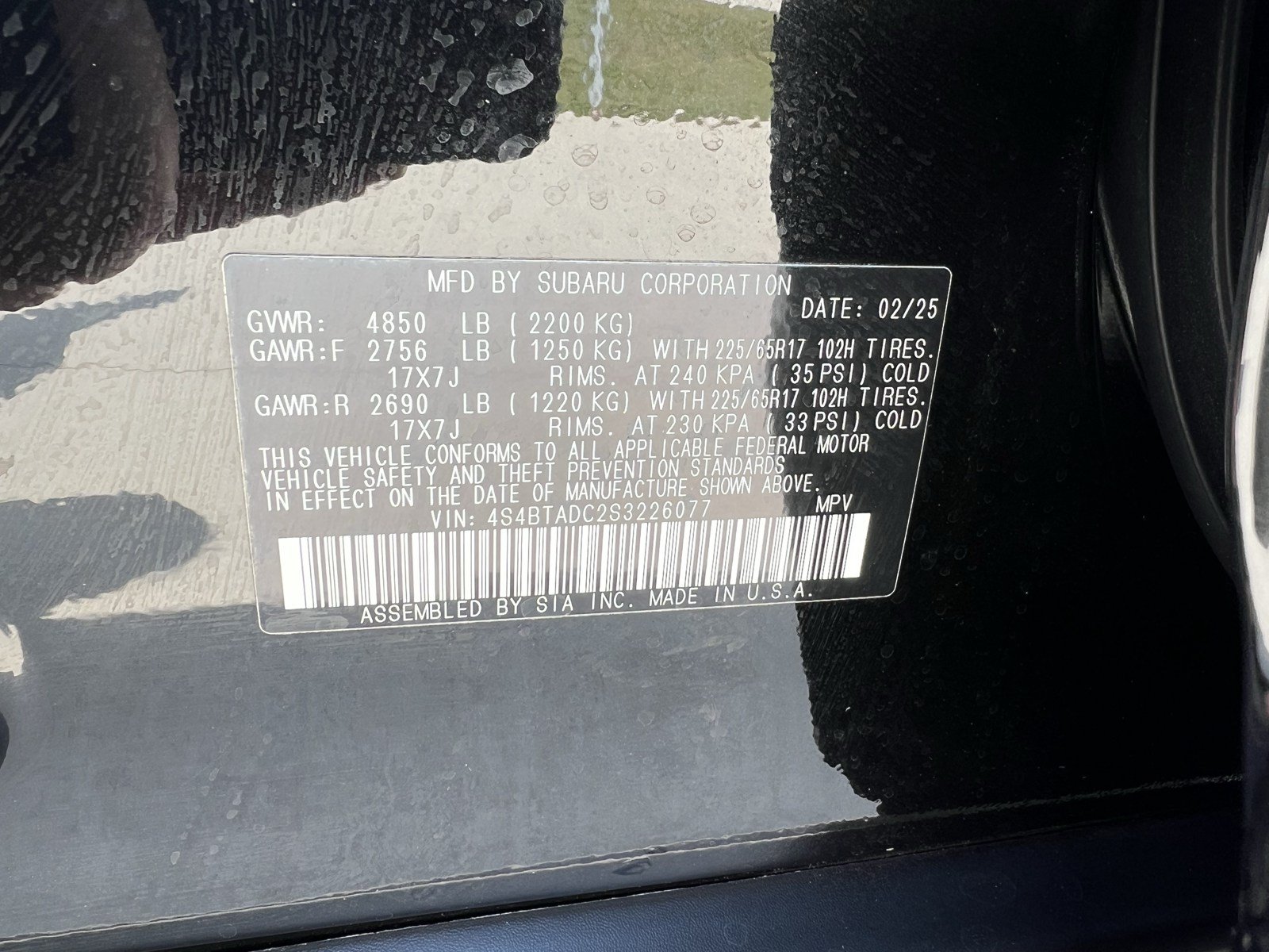 Used 2025 Subaru Outback Premium w/ Popular Package #1 AWD/4WD image 38
