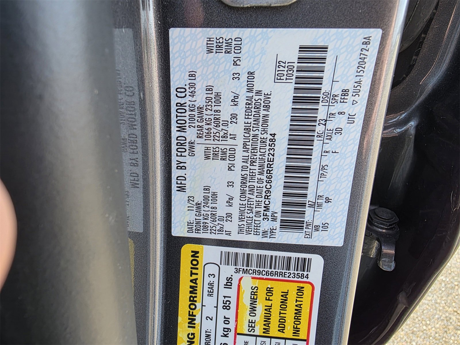 Used 2024 Ford Bronco Sport Outer Banks w/ Tech Package image 33