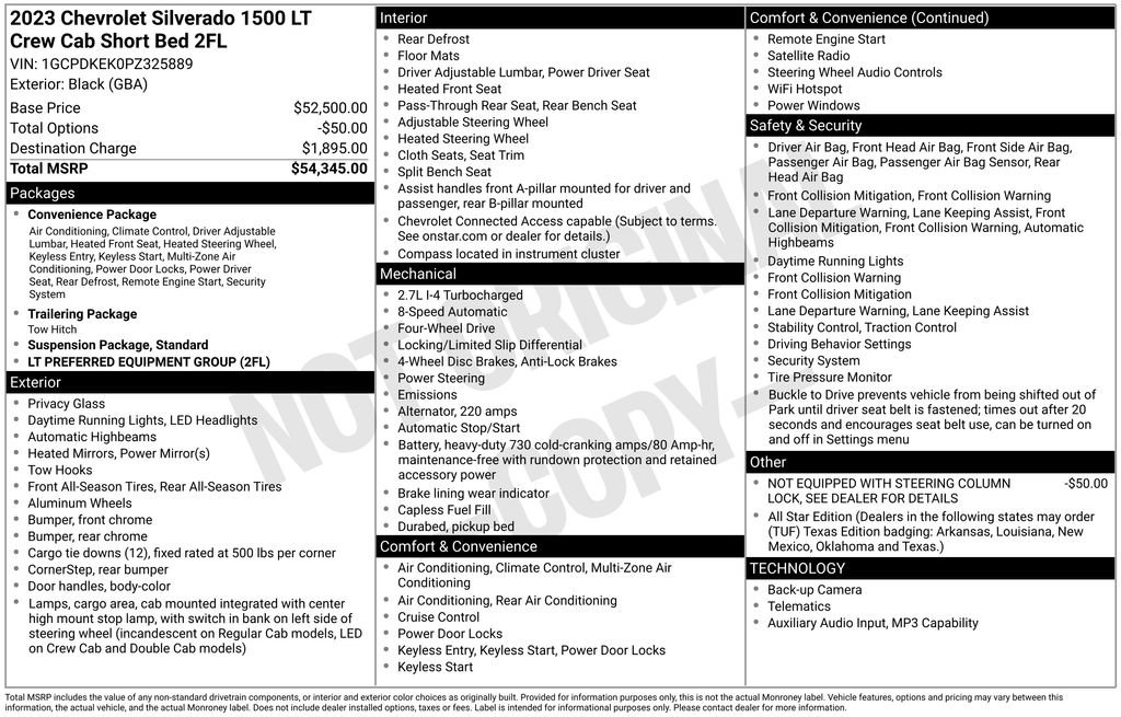 Certified 2023 Chevrolet Silverado 1500 LT AWD/4WD image 10